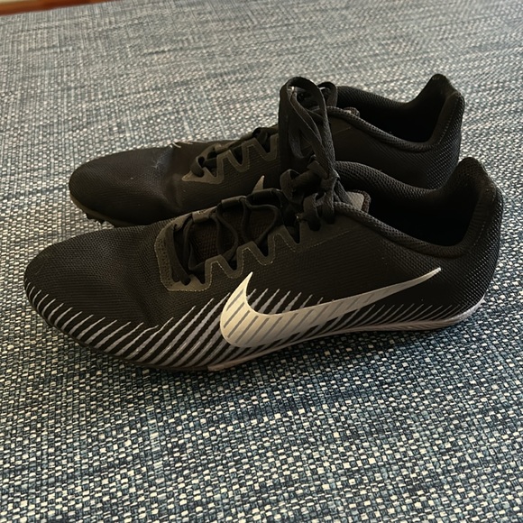 Nike Zoom Rival M Track and Field Shoes Black Lace Up Men's size US 9.5 - Picture 2 of 7